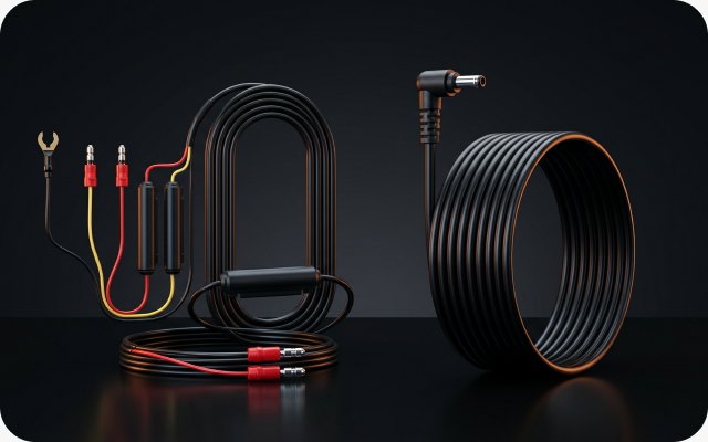 Includes Hardwire Kit & Power Cable
